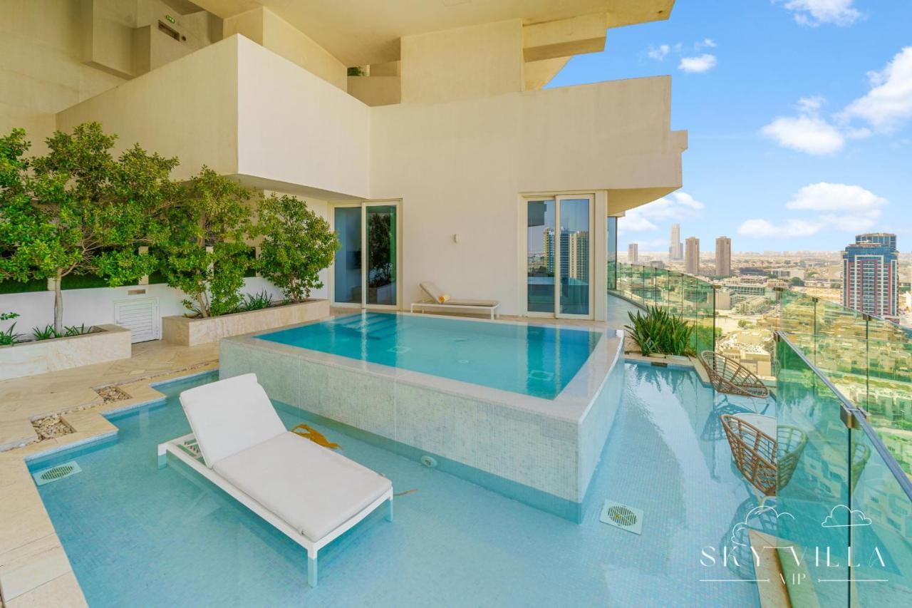 Five Jumeirah Village - Luxury Sky Villa Private Pool Dubaj Zewnętrze zdjęcie
